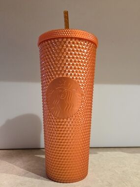 Starbucks Orange Studded Tumbler